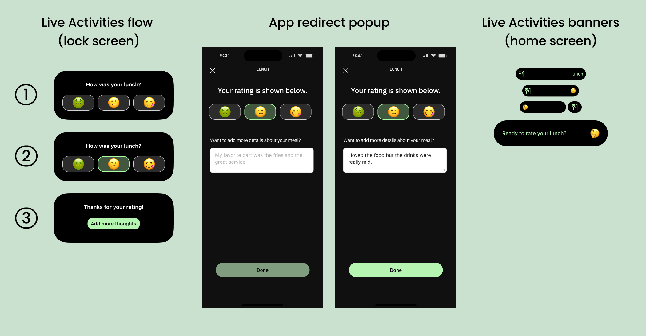 Screenshot of input field components in Figma